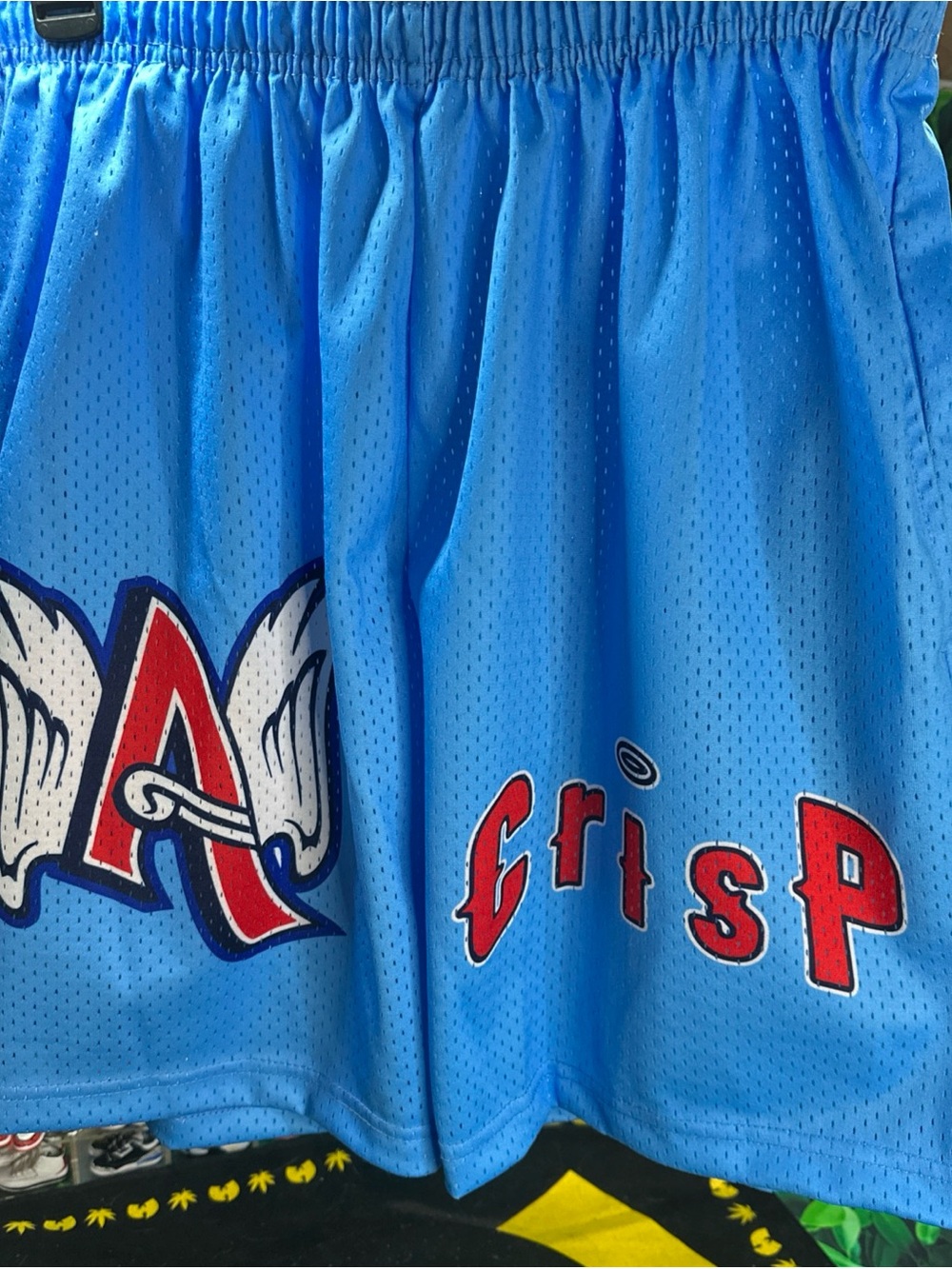 Crisp Men’s Athletic Shorts ‘Angels’ Size Extra Large
